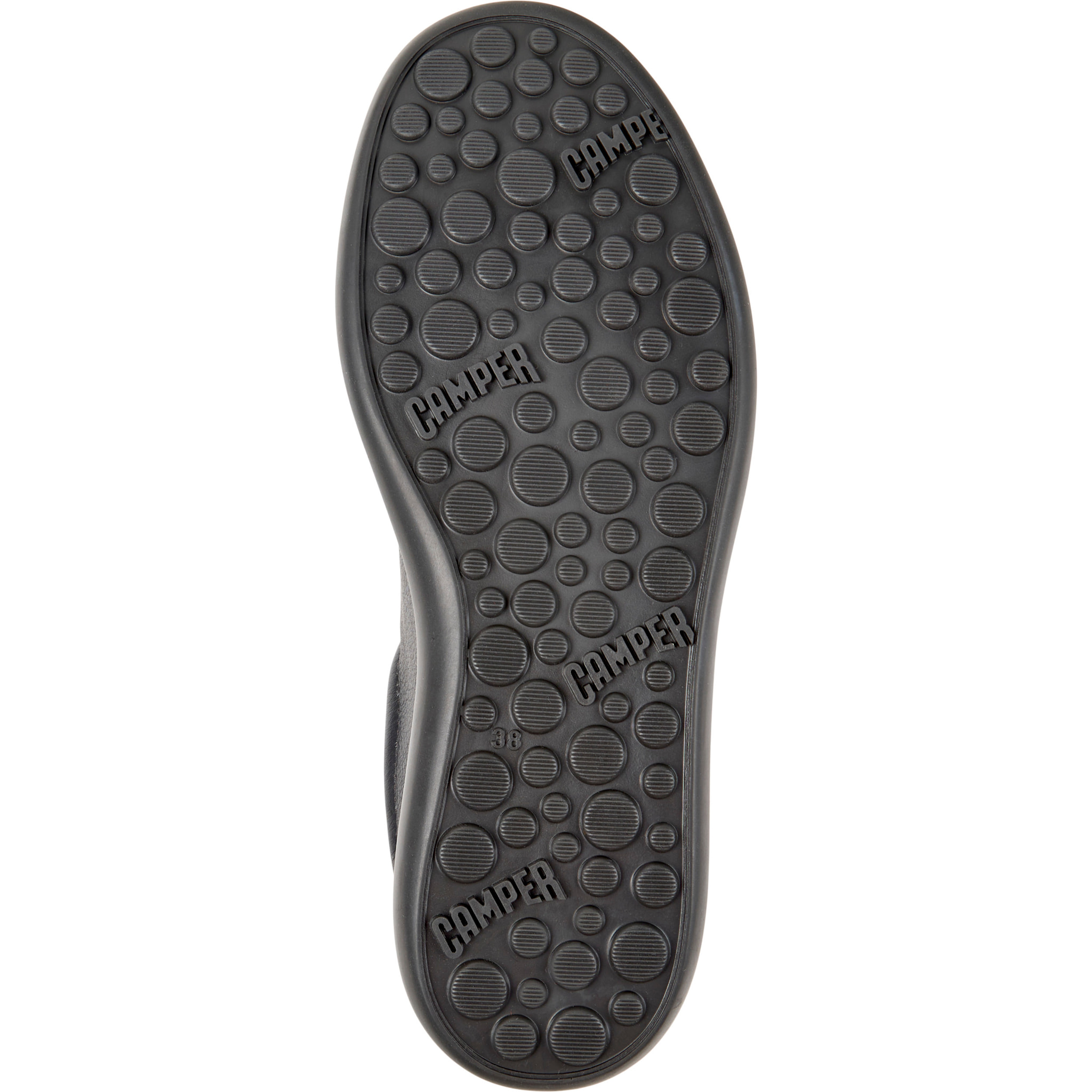 Zapatillas - CAMPER Pelotas Soller - Negro - Cuero liso