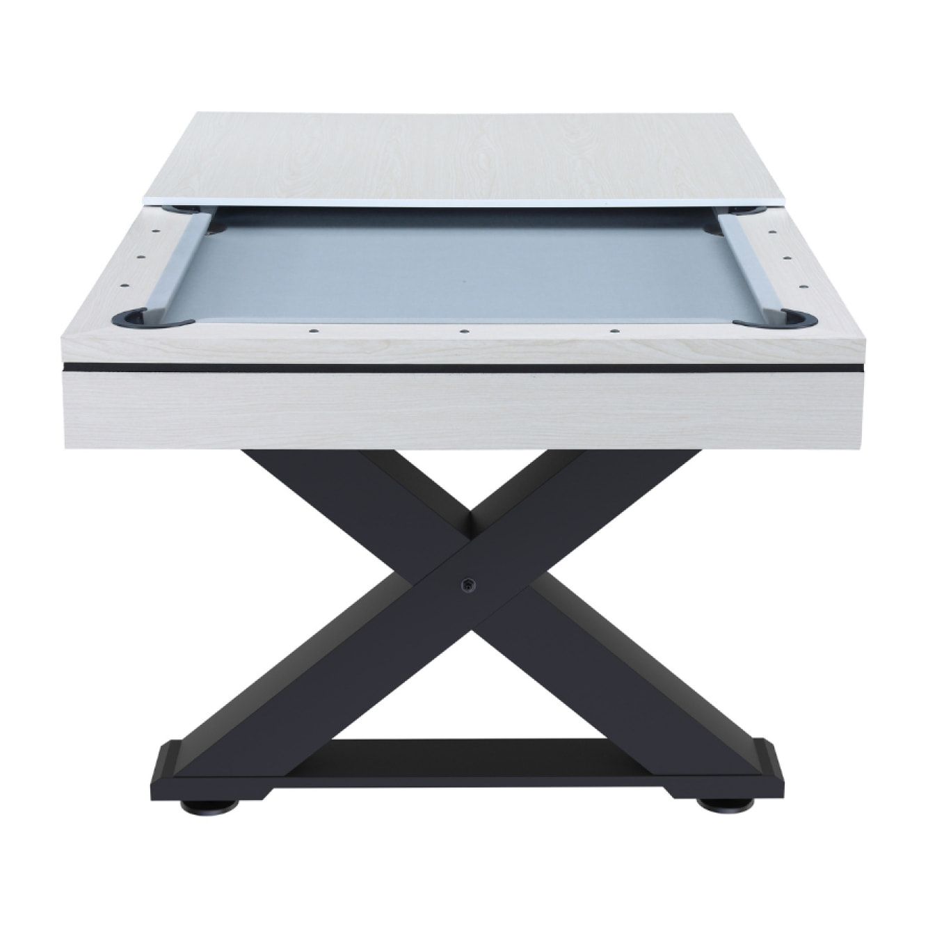 Table multi-jeux, ping-pong et billard en bois blanc ARIZONA