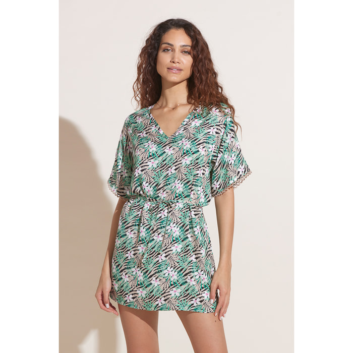 Abitino mare donna viscosa forest Noidinotte