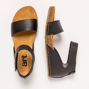 Sandalias 0382 NAPPA BLACK/ CRETA color Black