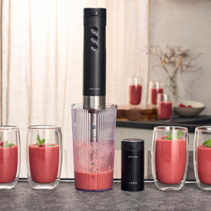 Mixeur plongeant sans fil, Kit de démarrage avec batterie