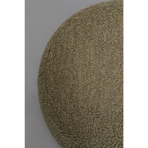 Pouf Pebble Boucle 81cm vert Kare Design