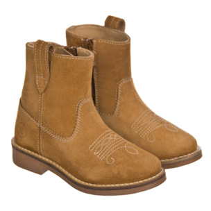 Bota campera en piel