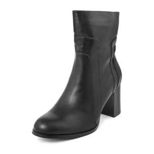 Stivaletti Donna colore Nero-Altezza tacco:7,5cm