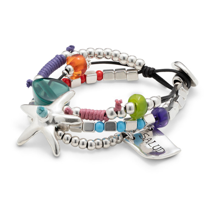 Pulsera Me siento bien MULTICOLOR M