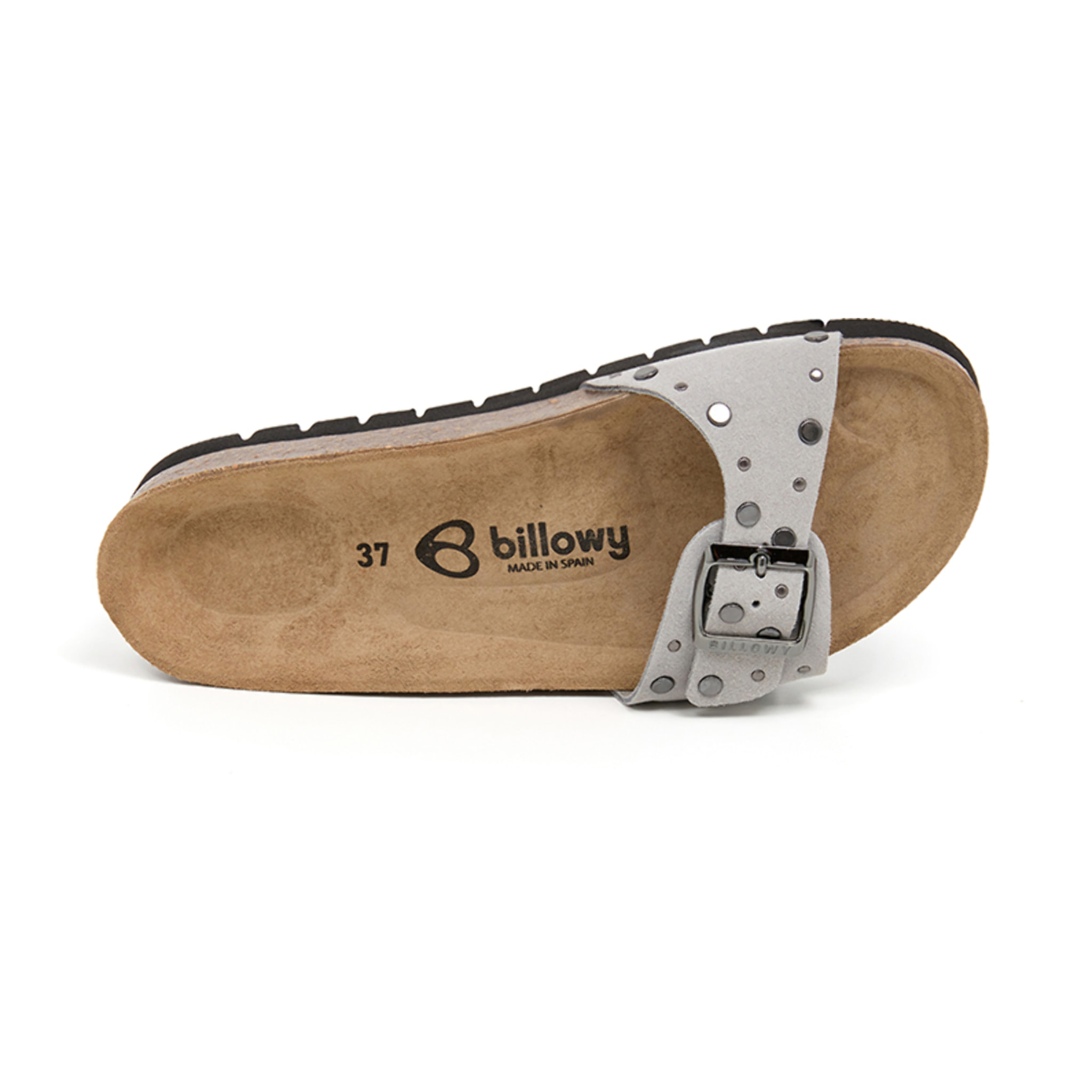 Sandalia Plataforma Gris Mujer BILLOWY GRIS