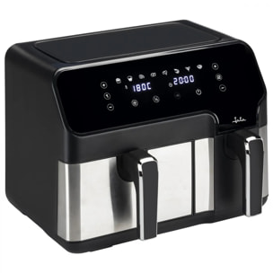 Freidora de aire JATA JEFR1228 de 9 litros. 2 cestillos. Digital. 8 programas de cocinado. Hasta 200º