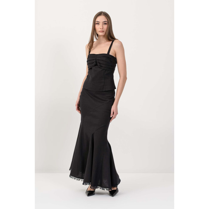 Kocca - Top con arricciatura Donna