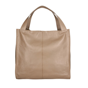 Borsa a spalla da donna - Modello Aelia - Vera pelle - 40.0 x 36.0 x 12.0 cm