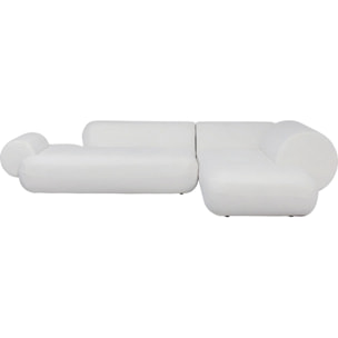 Canapé d'angle Soft blanc droite Kare Design