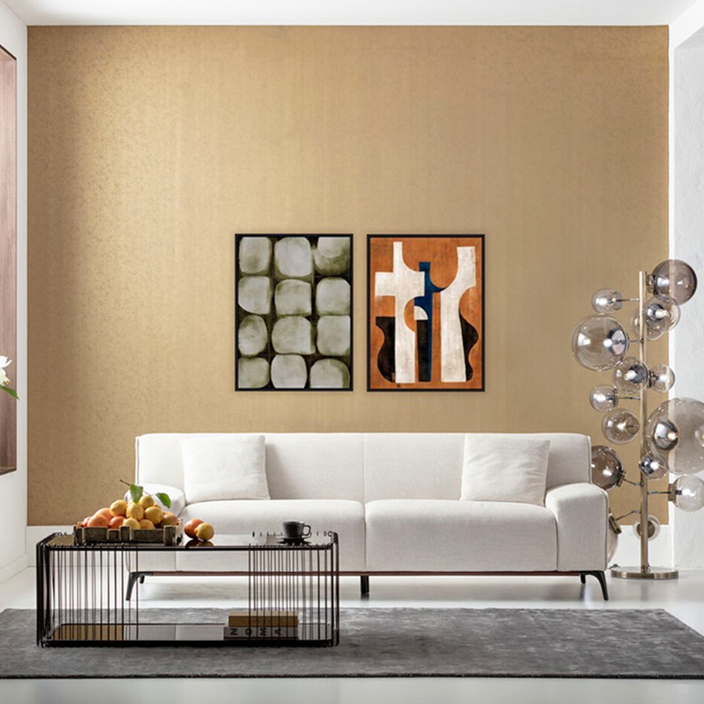 Tableau Pinceau Cloud 55x75cm Kare Design