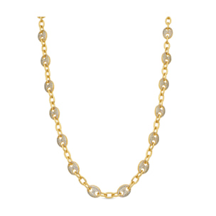 Collar Lilen acabado oro amarillo 18k