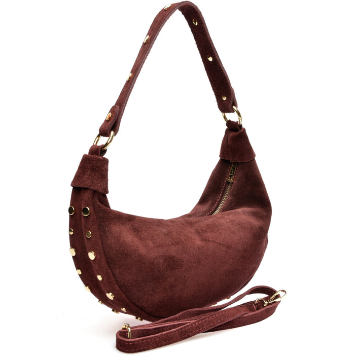 Borsa a tracolla Roberta M Bordeaux