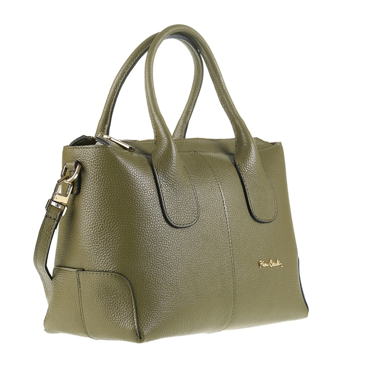 Borsa a mano da donna Made in Italy - Modello Silvana Elite - 100% pelle - 22.0 x 15.0 x 10.0 cm