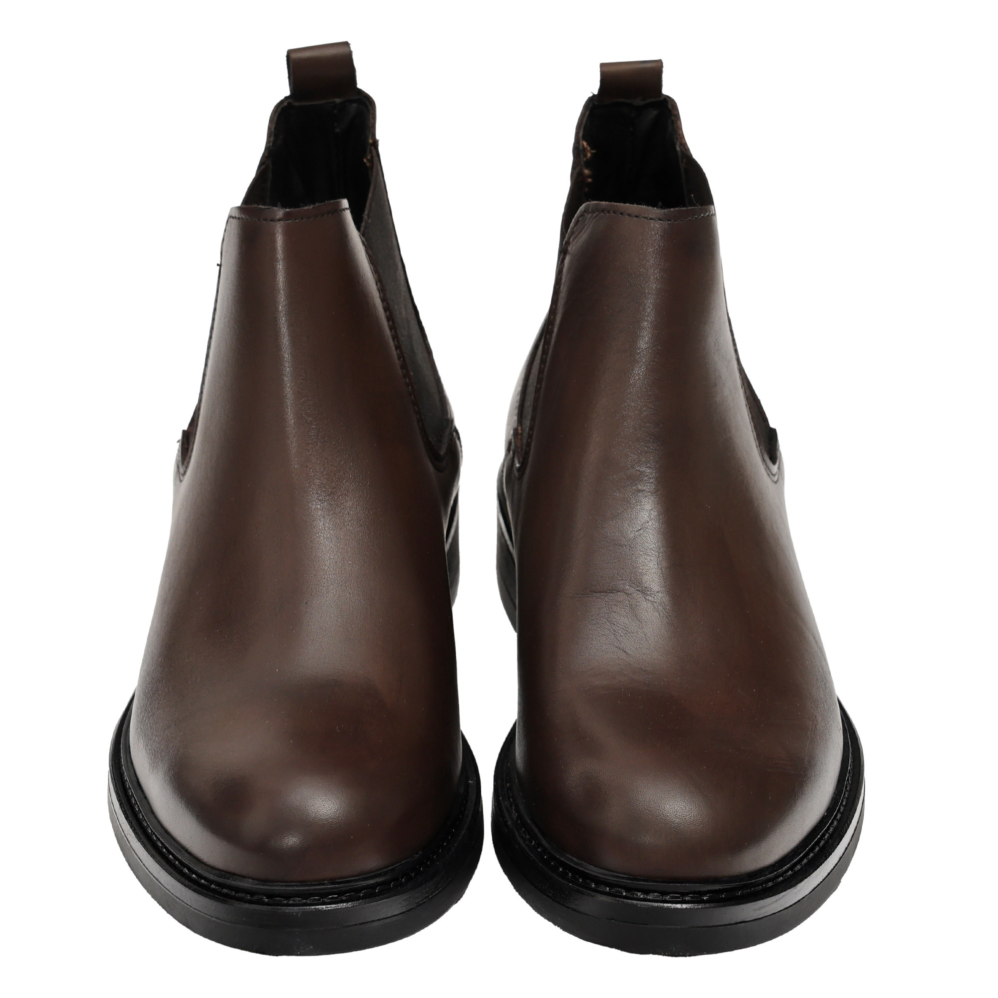 Beatles in pelle con fascia elastica