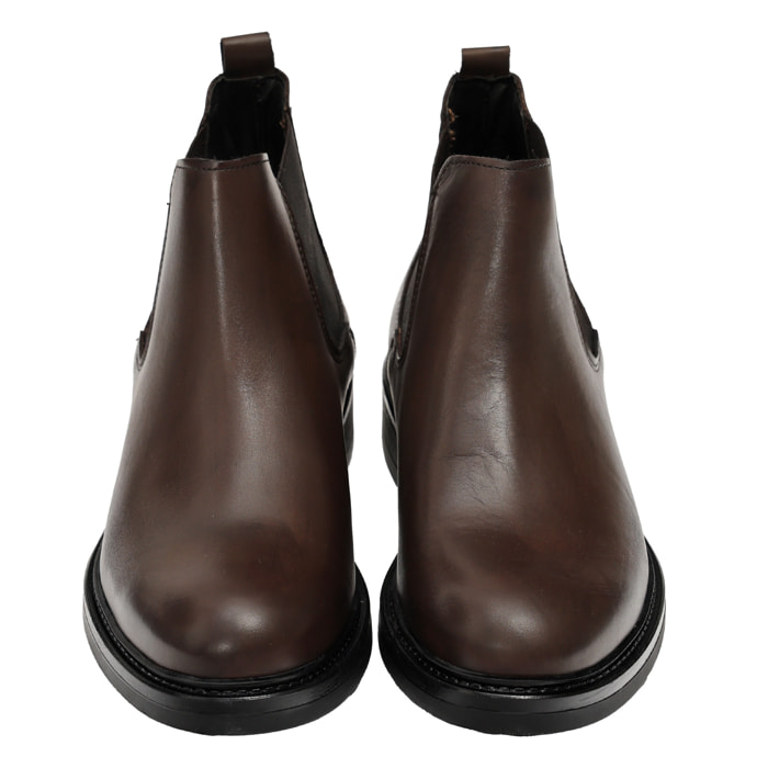 Beatles in pelle con fascia elastica