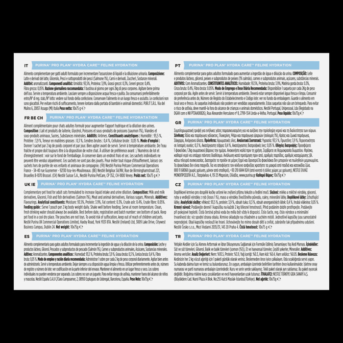 PRO PLAN HydraCare sauce au goût de saumon - Lot de 6