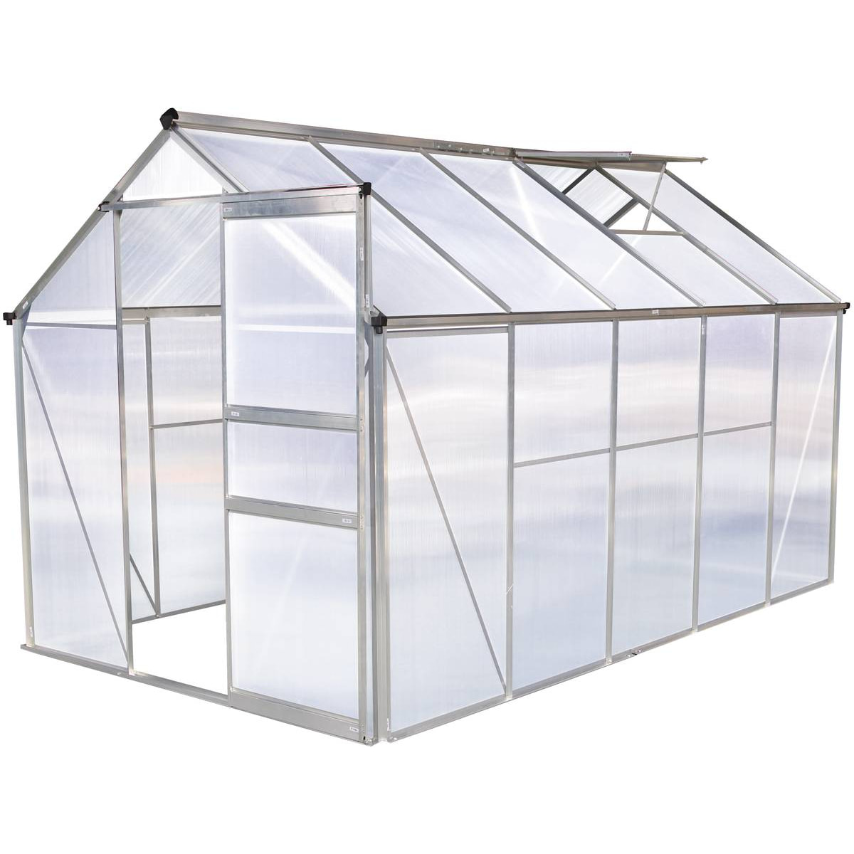 Serre jardin polycarbonate "Hortensia" - 6m²