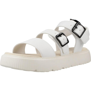 Sandalias Niña de la marca GEOX  modelo J SANDAL KODETTE GIR BLANCO
