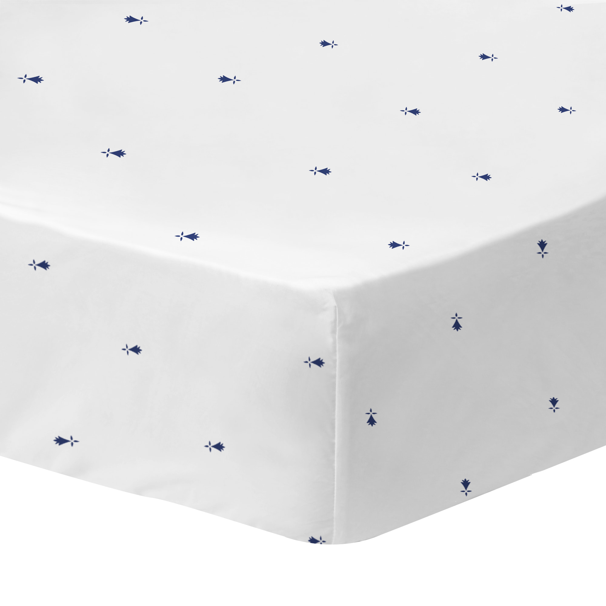 Drap-housse imprimé 100% coton, Bretagne BREIZH