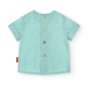 Camicia Verde Per Bambini