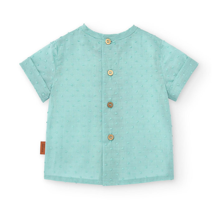 Camicia Verde Per Bambini