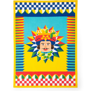 Set Torchon, Manique et Gant de Cuisine Excelsa – Sicilian Rhapsody, Coton Multicolore