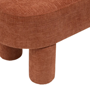 Banc Orska ovale 1 place orange