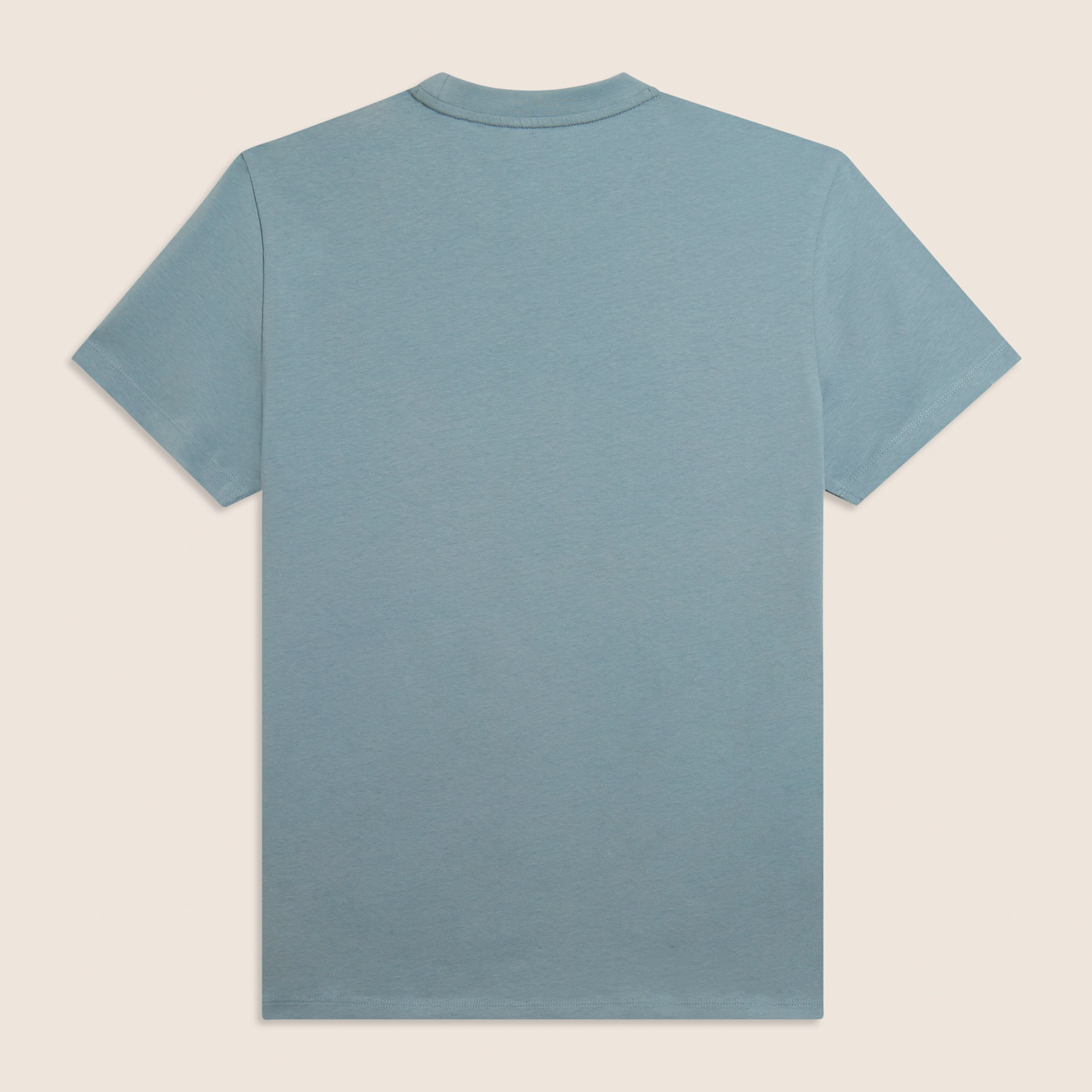 T-shirt in jersey con stampa logo tono su tono