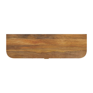 Buffet en bois de manguier et cannage - Wava