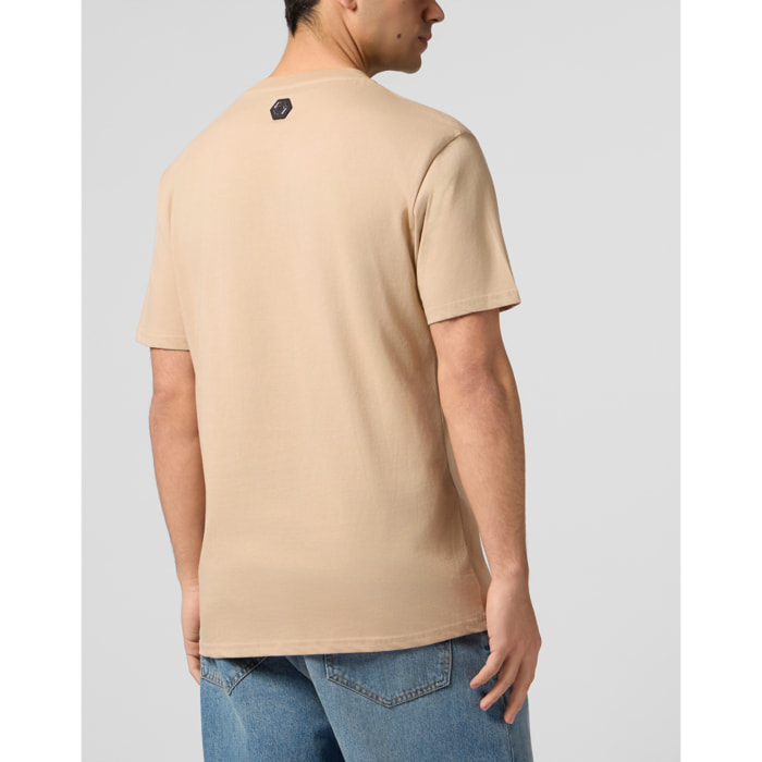 PHILIPP PLEIN Round Neck T-Shirt Eagle Tattoo