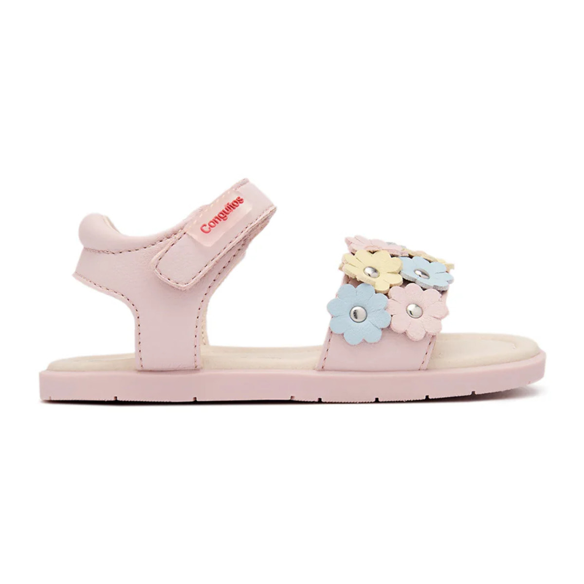 Sandalias Abiertas de Niña Respetuosas Goflex en Rosa