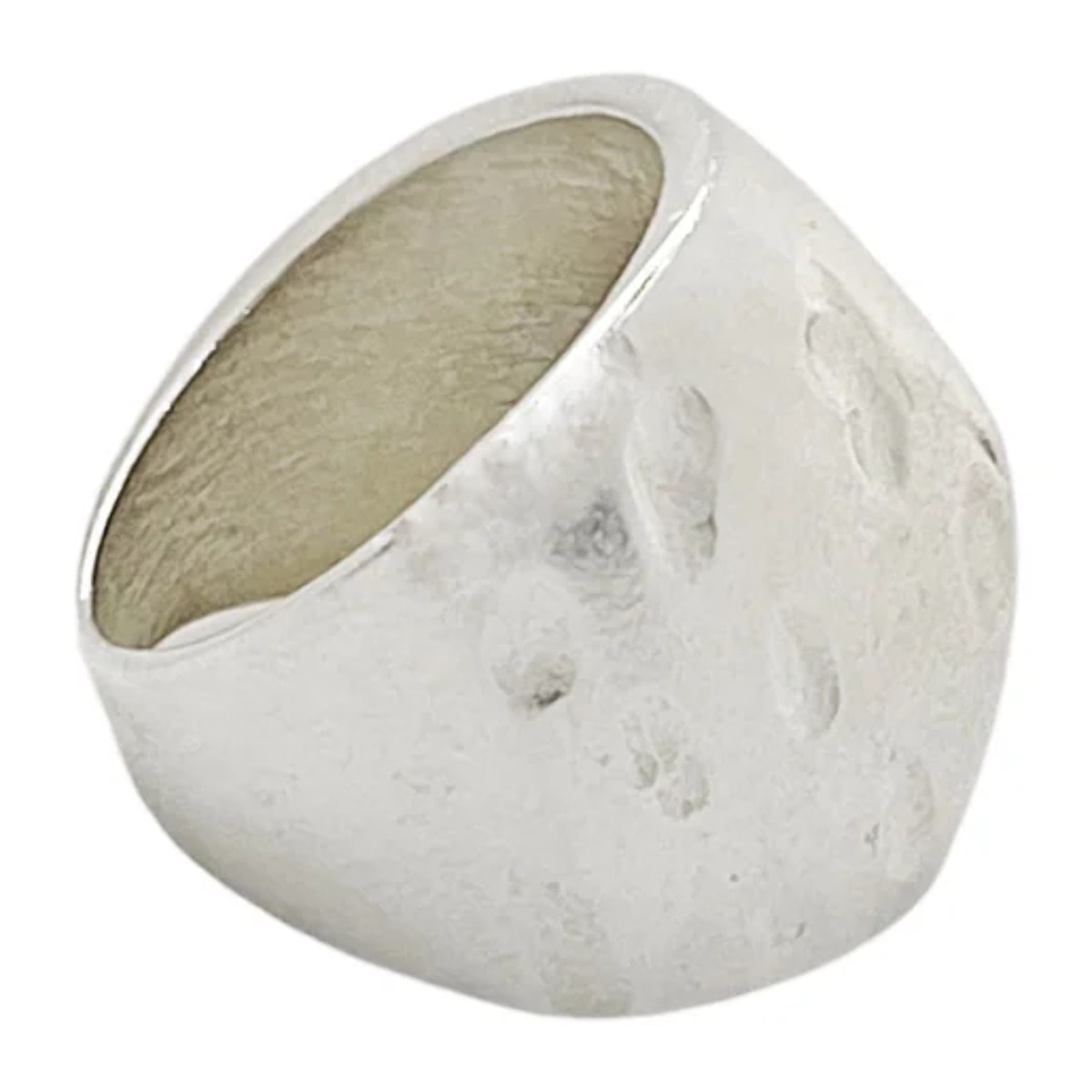 Anillo Montana en plata 7micras T15. compacto