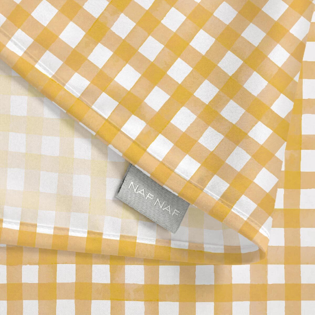 Nappe anti-taches Avignon Jaune - 100% coton -