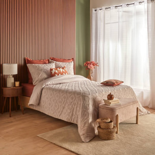 Parure de lit Amy 220x240cm beige