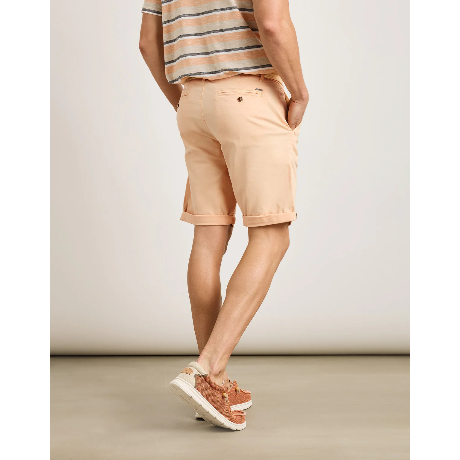 Bermuda Naranja Pastel - Steven