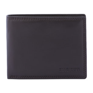 Portafoglio  da uomo In Vera pelle Made in Italy 12x9,5x3 cm
