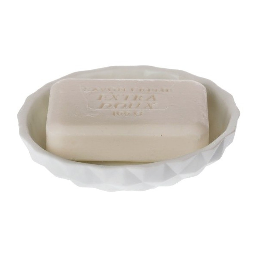 Porte savon Porcelaine ALISON Blanc Spirella