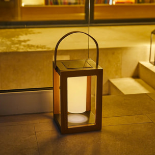 Lanterne solaire et rechargeable SERAPHINA H32cm