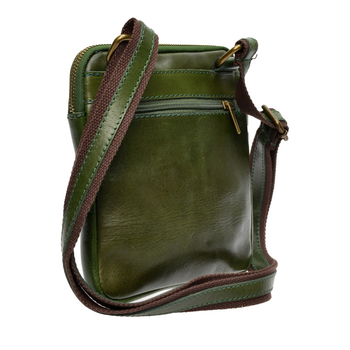 Borsa a spalla Anna Luchini Verde