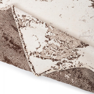 ATINI Tapis salon kilim, Forme originale, Tissé à la main