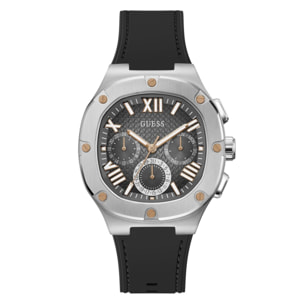 Reloj Guess GW0571G1 Hombre Analogico Cuarzo con Correa de Silicona