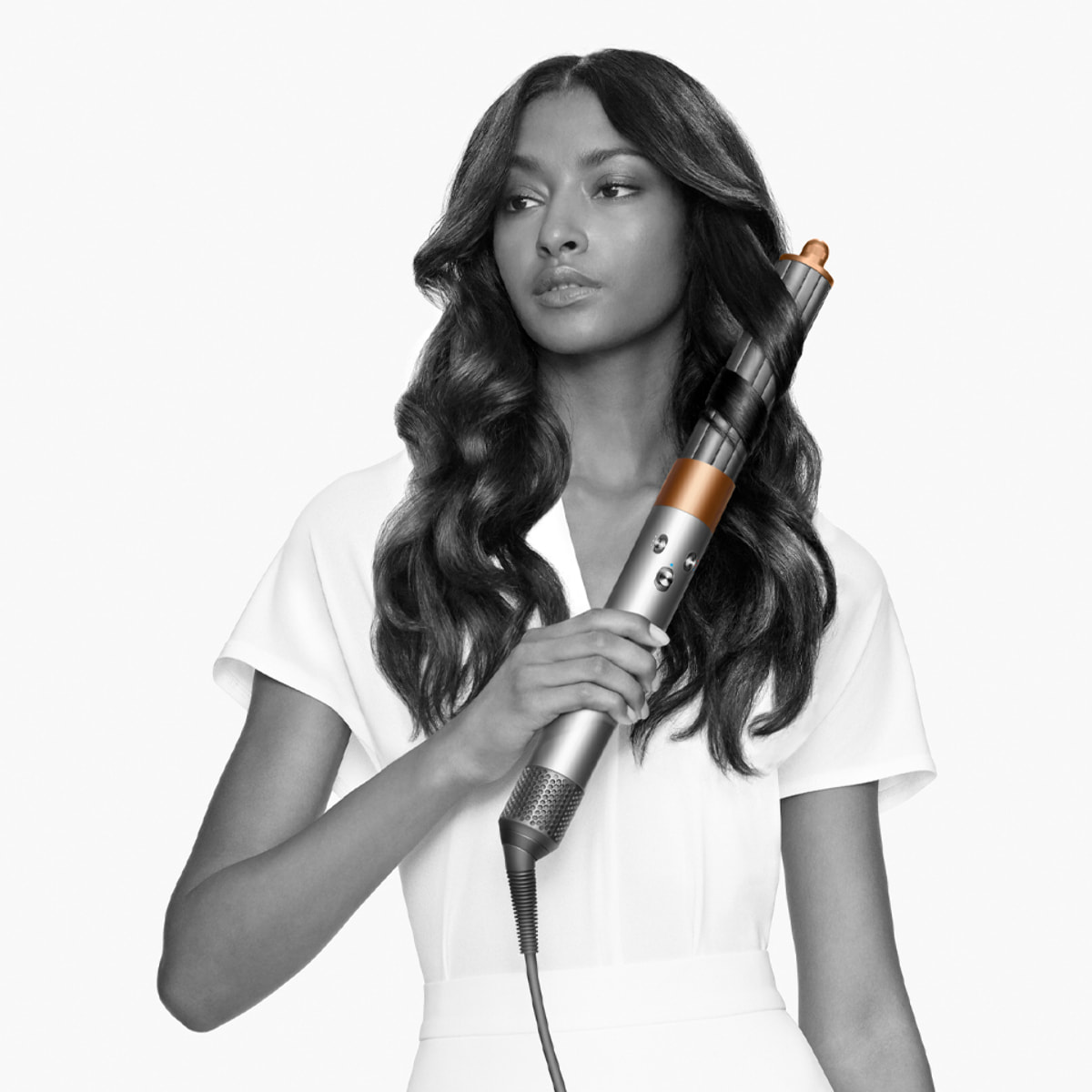 Styler Dyson Airwrap™ Complete Long Diffuse (nichel/rame) - Ricondizionato