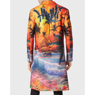 PHILIPP PLEIN COAT LONG HAWAII