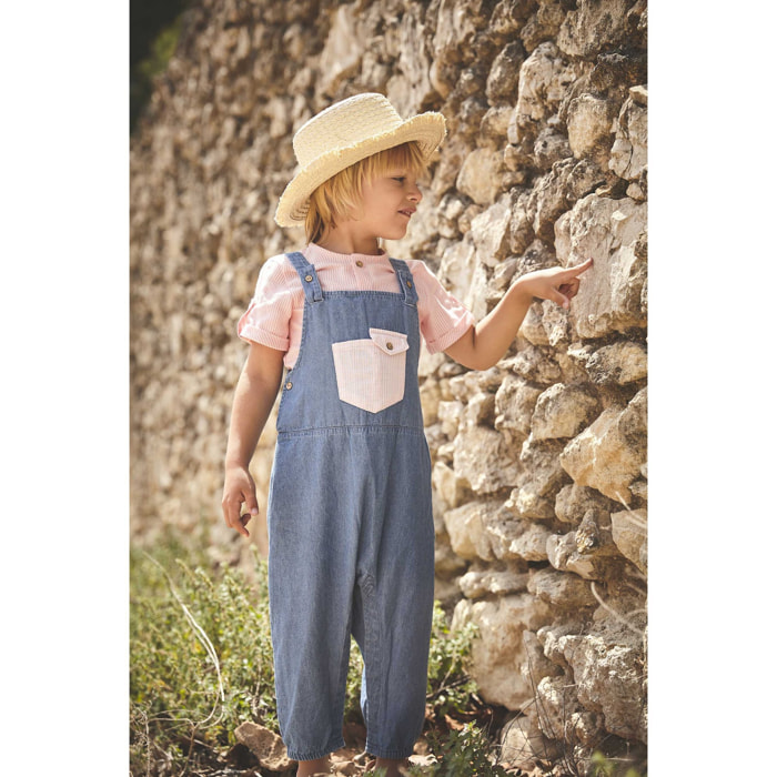 Conjunto Peto Niño Mariposa