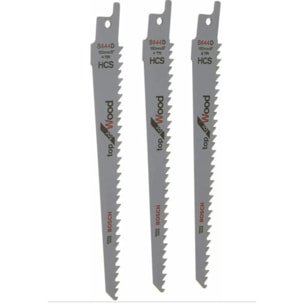 Cuchillas de madera BOSCH para podadora Keo - Juego de 3 - F016800303