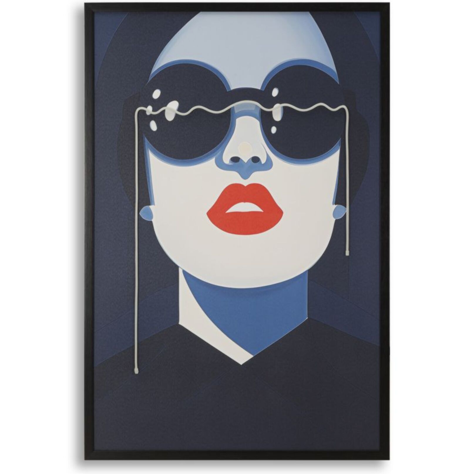 STAMPA C/LED SU TELA CECILLE CM 80X4X120