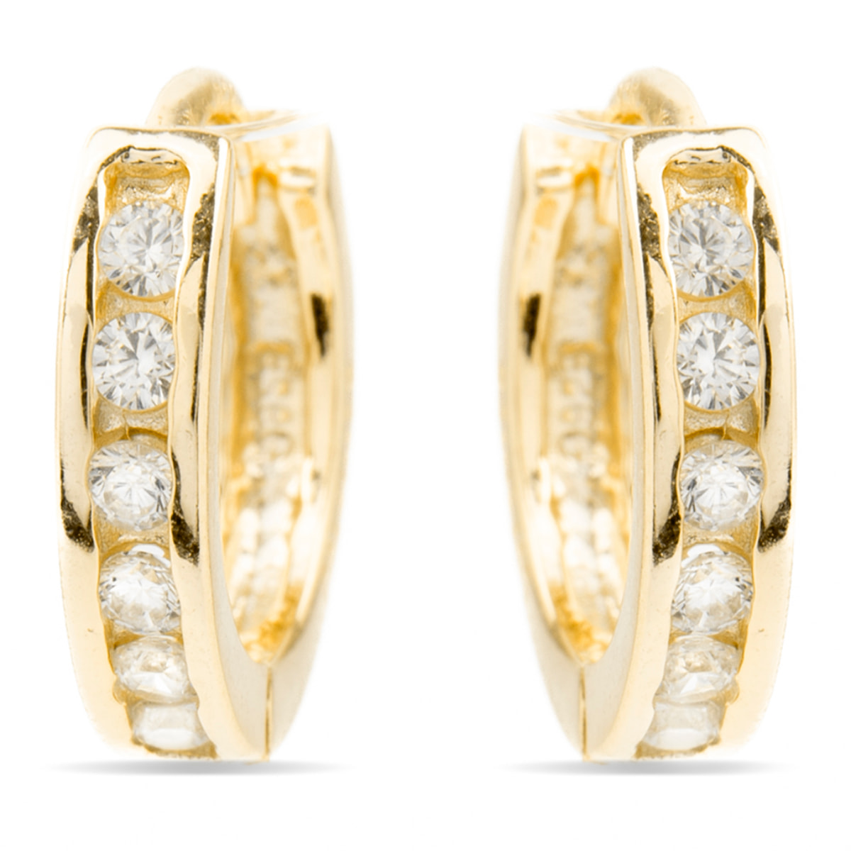 Pendientes Essential acabado oro amarillo 18k