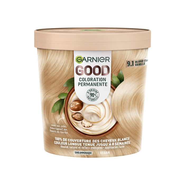 Garnier Good Coloration 9.1 Blond clair vanille