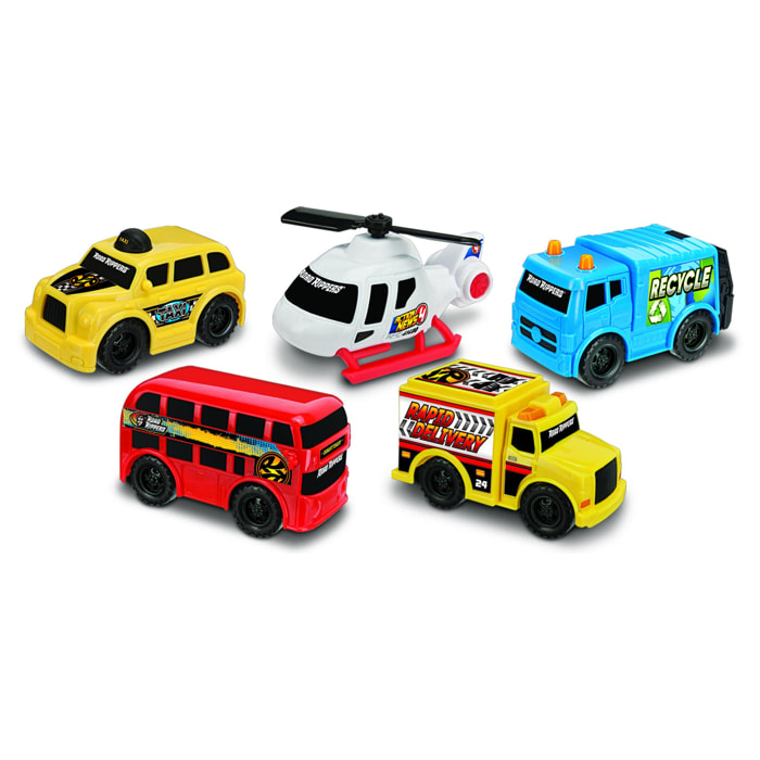 Set Mini Veicoli Città (5 pezzi da 10cm)